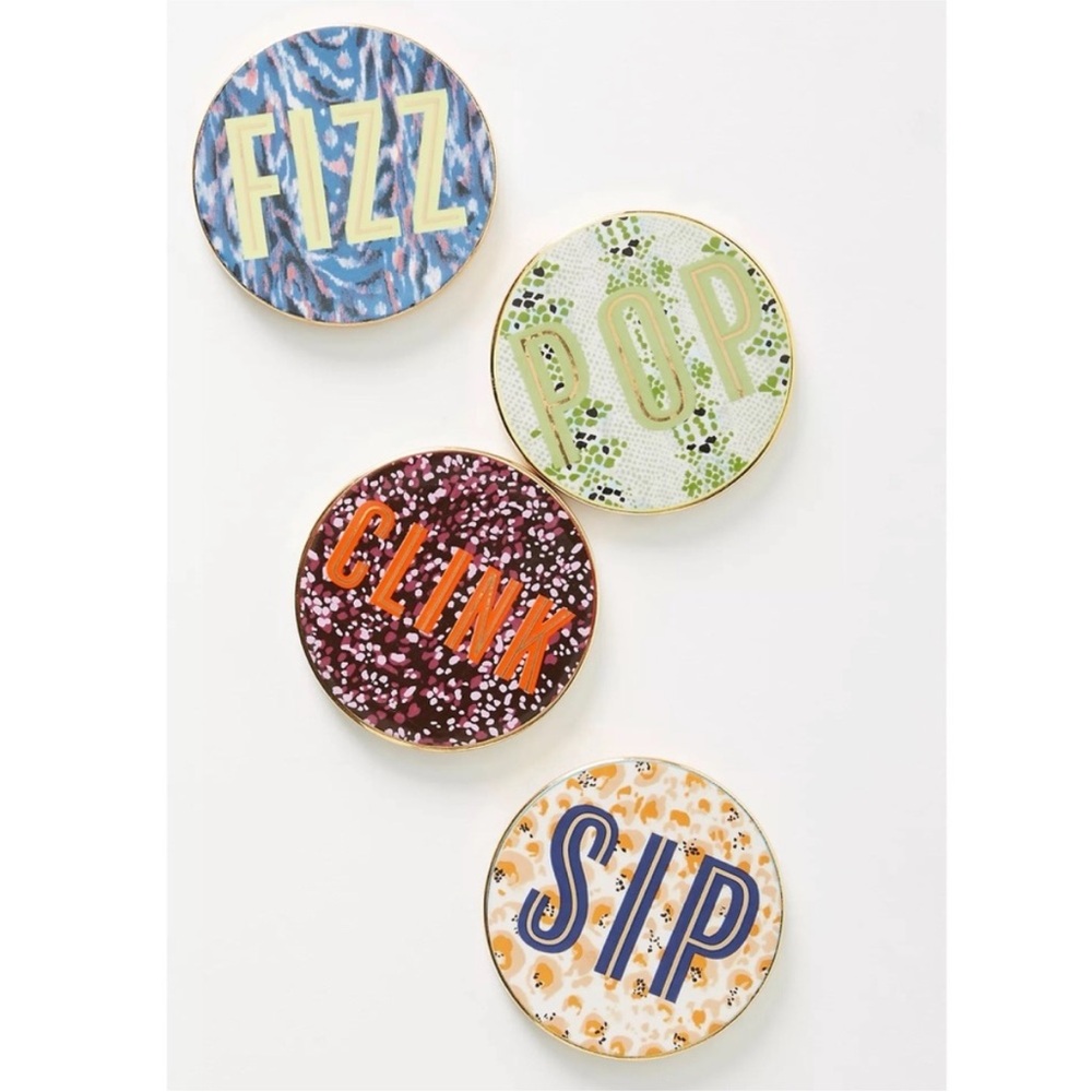 By Anthropologie Coaster Set of 4